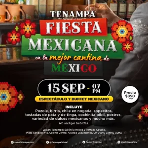 Fiesta mexicana en la Mejor Cantina de México